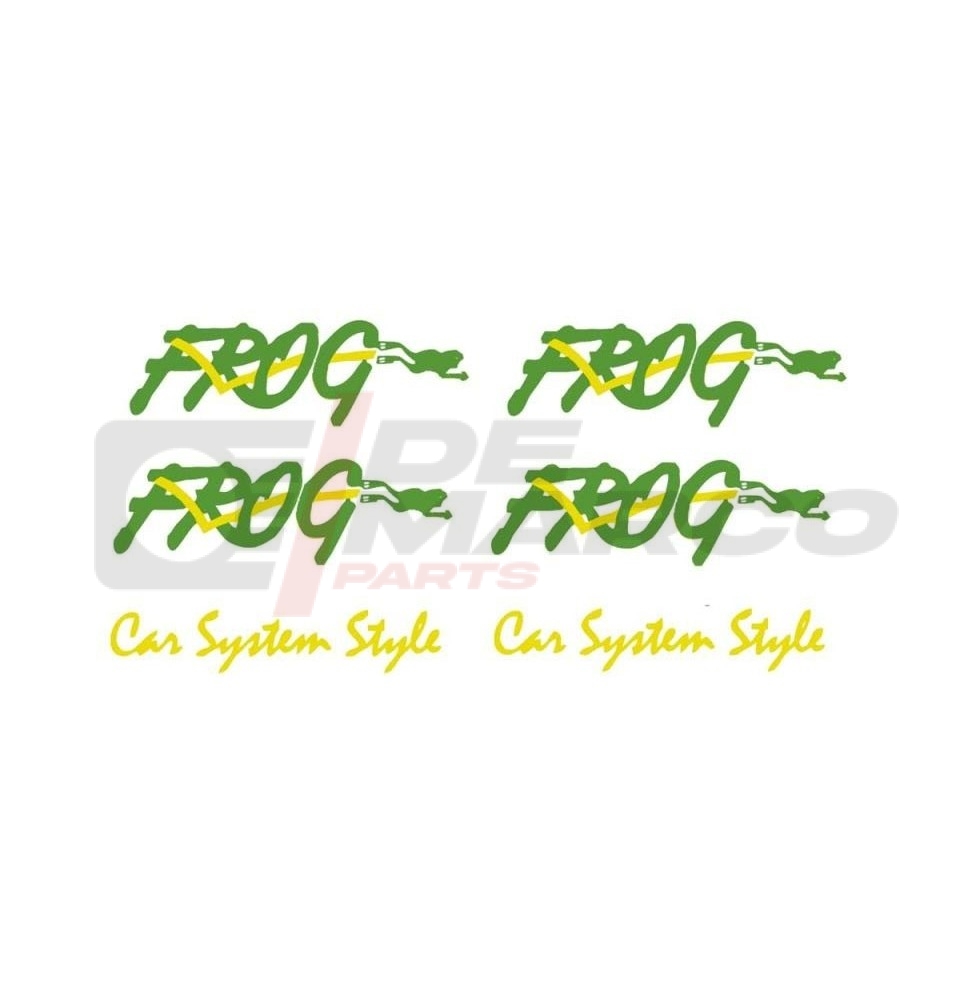 Juego de pegatinas Renault 4 FROG