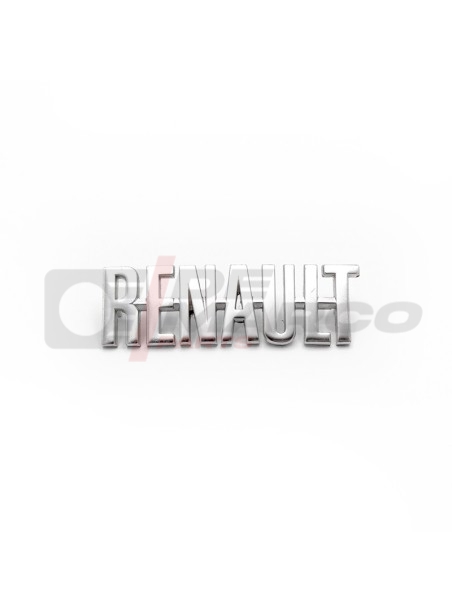 Rotulación metálica RENAULT para R4, R5, R6, R16, Estafette, Alpine A110