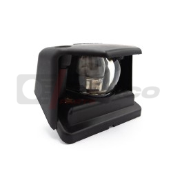 Luz de matrícula completa de plástico negro para vehículos clásicos Renault