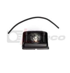 Junta completa de plástico negro para luz trasera y luz de matrícula para vehículos clásicos Renault