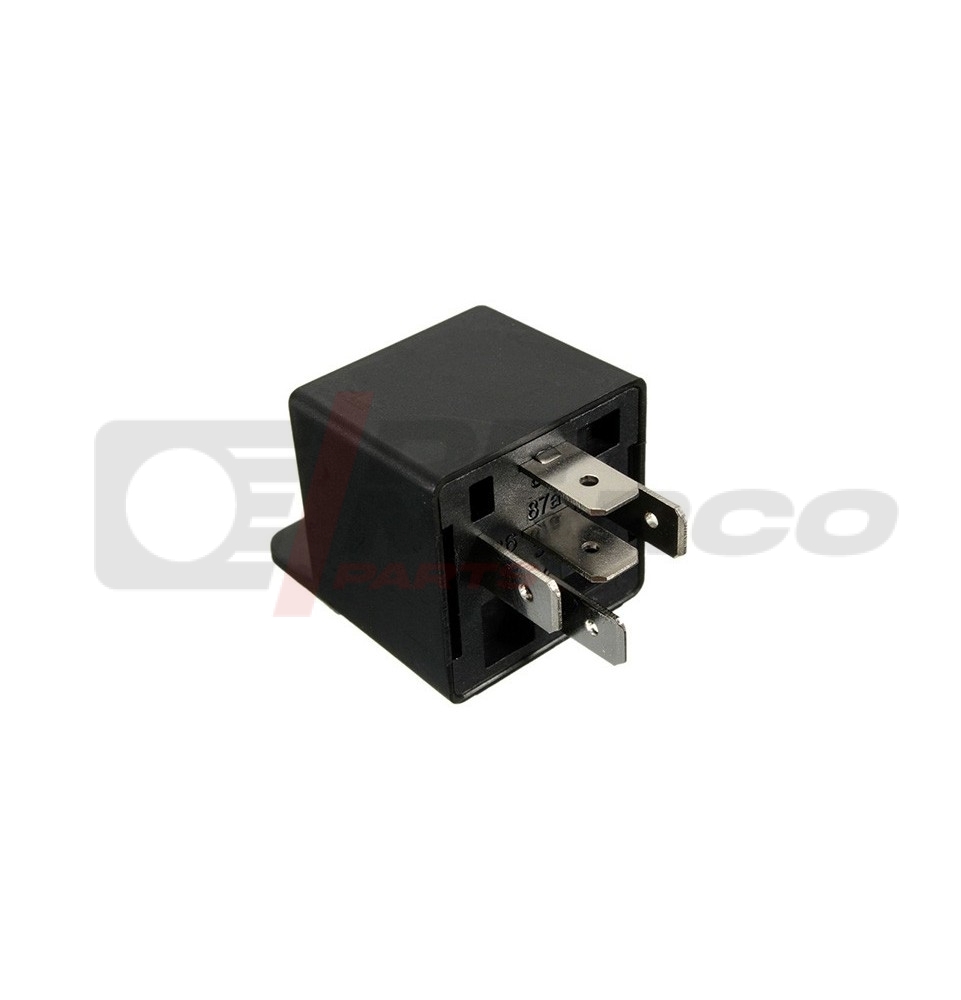 Relé negro universal 12V 40A