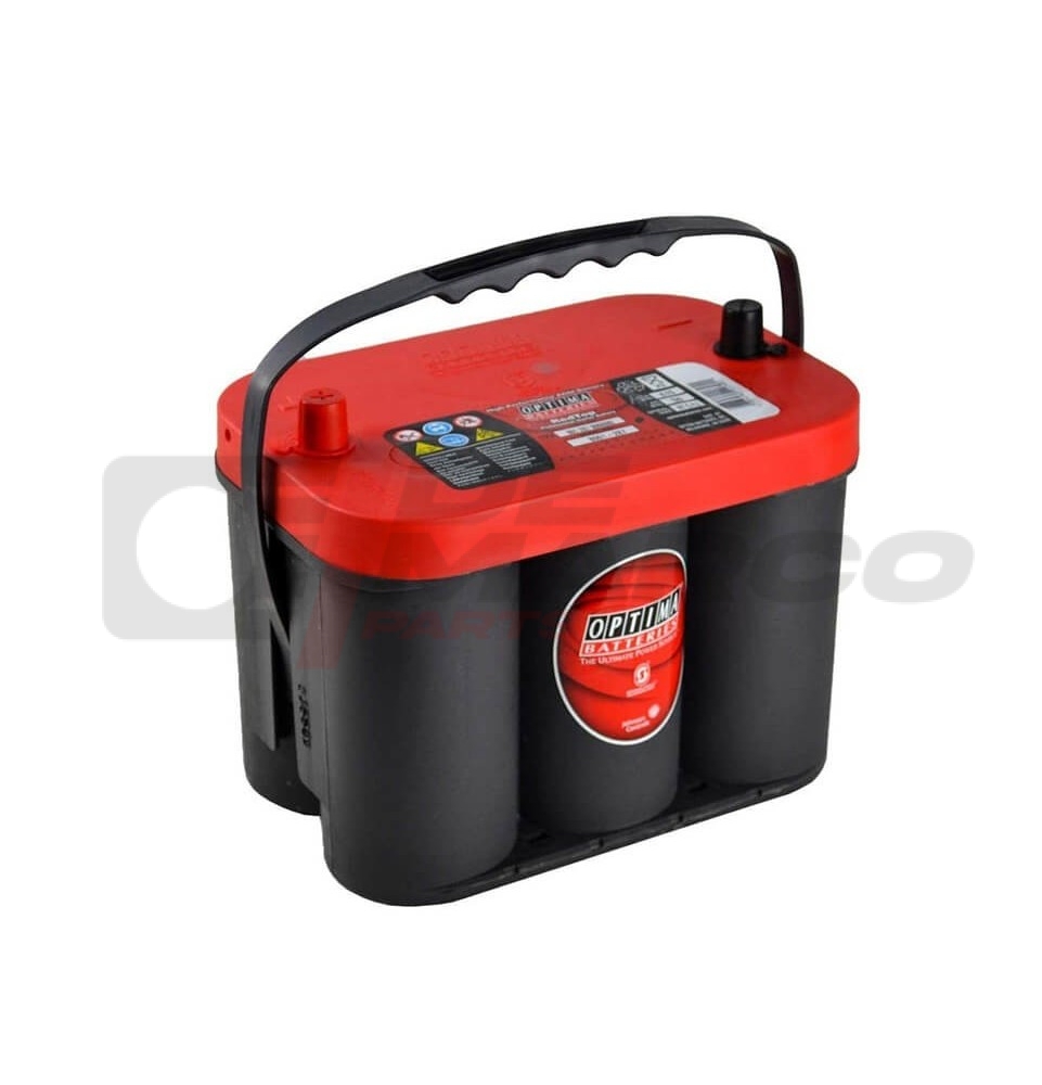 Batería de gel Optima RedTop de 12 voltios y 50 Ah
