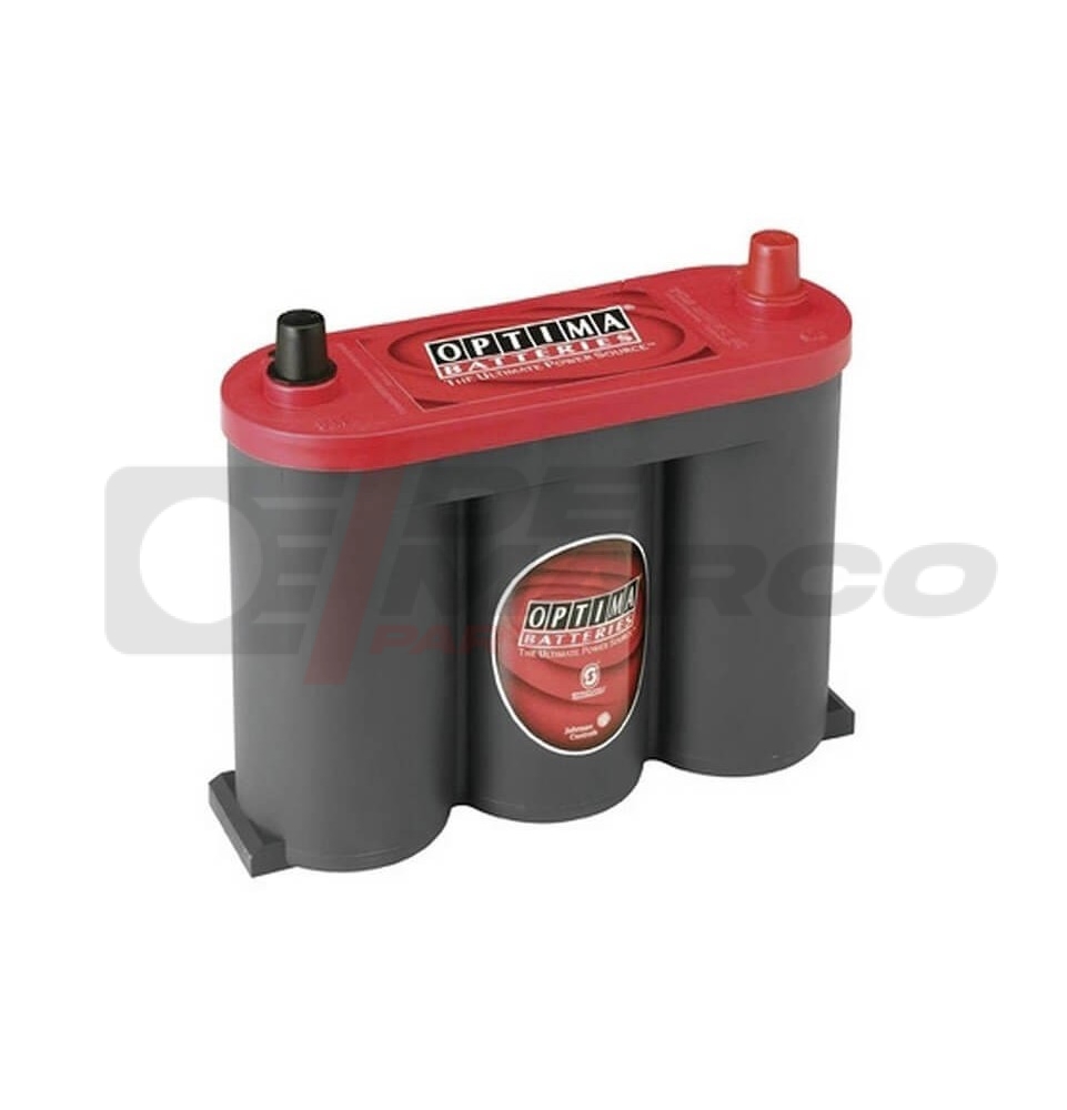 Batería de gel Optima RedTop de 6 voltios y 50 Ah