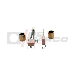 Juego de escobillas de carbón para motor de arranque Ducellier 6215A para R4, R5, R6 y Citroën DS