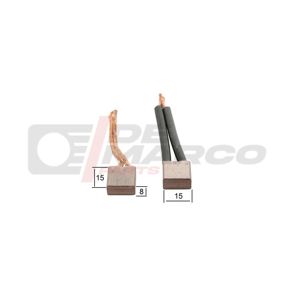 Escobillas de carbón para motor de arranque Ducellier A533-15 DUC D61112B