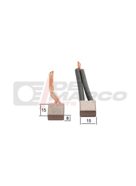 Escobillas de carbón para motor de arranque Ducellier A533-15 DUC D61112B