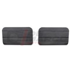 Par de paneles de puerta delantera de vinilo negro, Renault 4