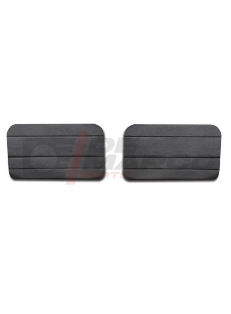Par de paneles de puerta delantera de vinilo negro, Renault 4