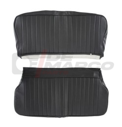Juego de fundas de asiento de vinilo negro Renault 4 hasta 1980
