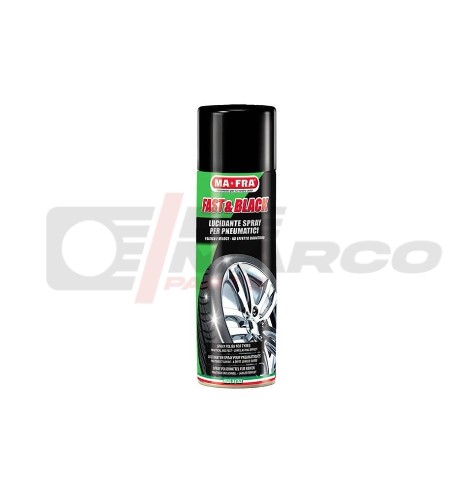 Abrillantador de neumáticos en aerosol Fast & Black MA-FRA