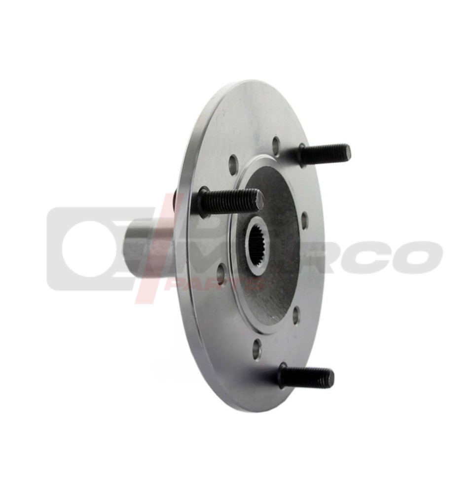 Front wheel hub for disc brakes for R4, R5 and R6