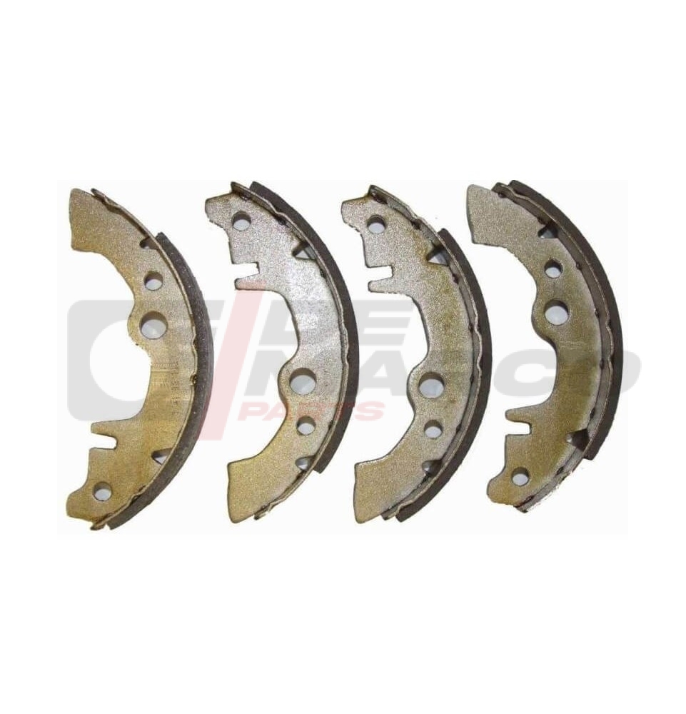 Rear brake shoe set for R4 845-1108cc and R5.