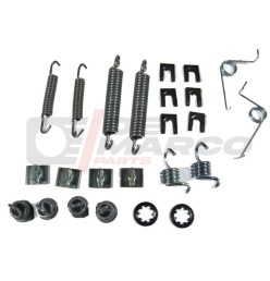 Kit de montaje de zapatas de freno delanteras R4 1965-1987, R5, R6