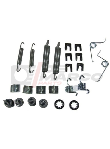 Kit de montaje de zapatas de freno delanteras R4 1965-1987, R5, R6