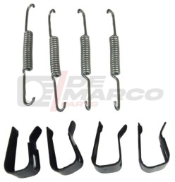 Kit de montaje de zapatas de freno trasero para R4 1961-1986, R5 y R6