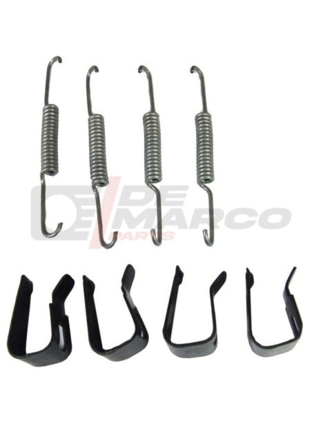 Rear Brake Shoe Mounting Kit for R4 1961-1986, R5 and R6
