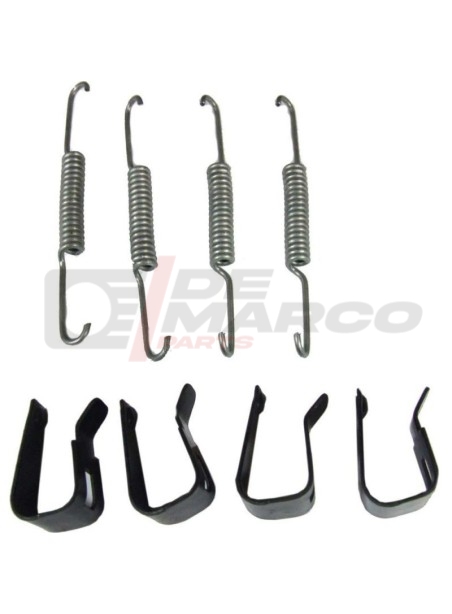 Kit de montaje de zapatas de freno trasero para R4 1961-1986, R5 y R6