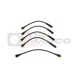 Set of Black Silicone Spark Plug Wires for R4, Dauphine, Floride, R6...