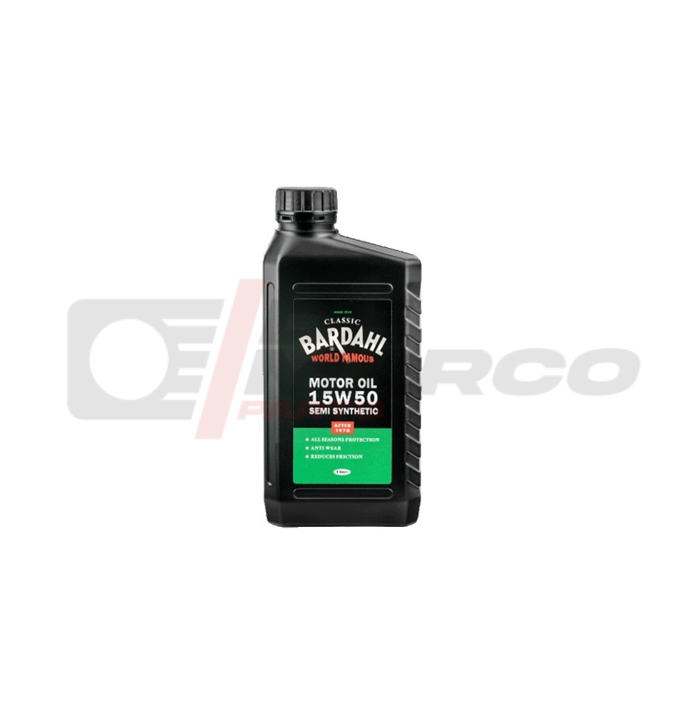 Aceite de motor semisintético Bardahl 15w50