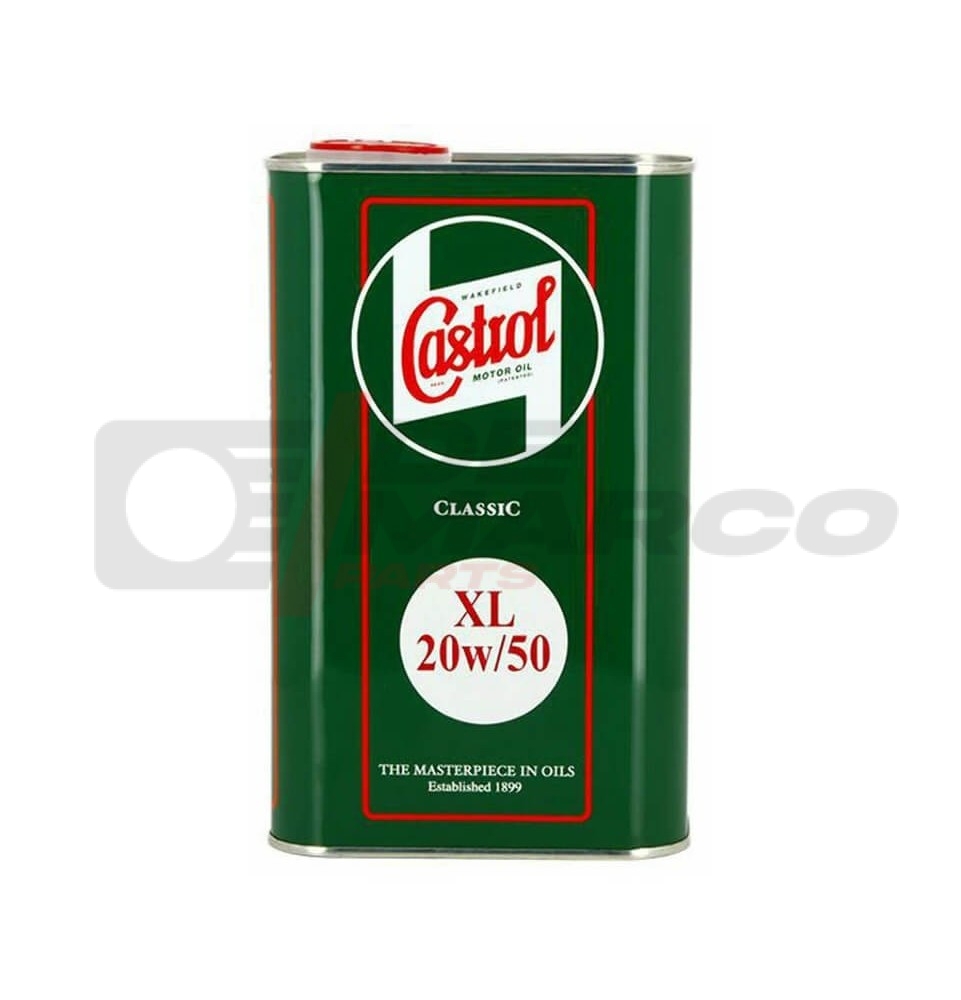 Castrol 20W50 Mineral Multigrade Motor Oil for Vintage Cars Castrol 20W50 Mineral Multigrade Motor Oil for Vintage Cars
