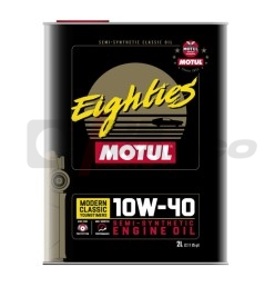 Aceite de motor semisintético multigrado Motul 10w40 ''Eighties'' para coches clásicos