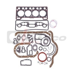 Kit guarnizioni motore completa, Renault 4 956-1108cc, R5, R6