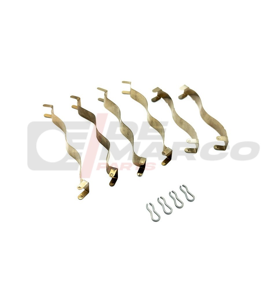 Kit de montaje de pastillas de pinza de freno Bendix para R4, R5, R6.