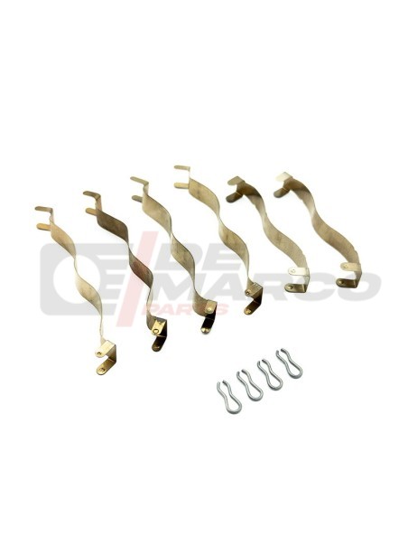 Kit de montaje de pastillas de pinza de freno Bendix para R4, R5, R6.