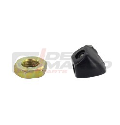 Boquilla de pulverización limpiaparabrisas con 2 chorros ajustables, adecuada para Renault 4, Citroën DS, CX, SM, BX...