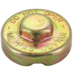 Tapón metálico para radiador de refrigeración R4
