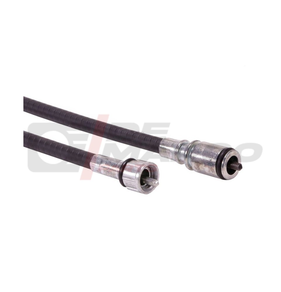 Cable de cuentakilómetros negro para vehículos Renault 4 de época