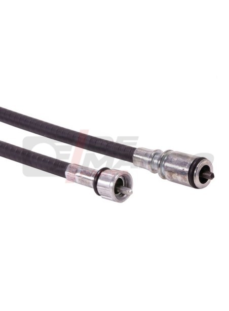 Cable de cuentakilómetros negro para vehículos Renault 4 de época