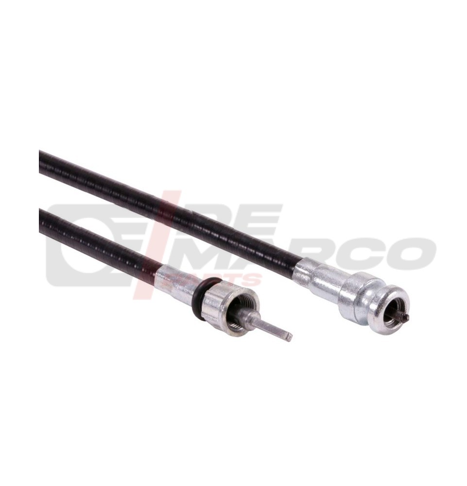 Cable de cuentakilómetros negro para vehículos de época Renault 4