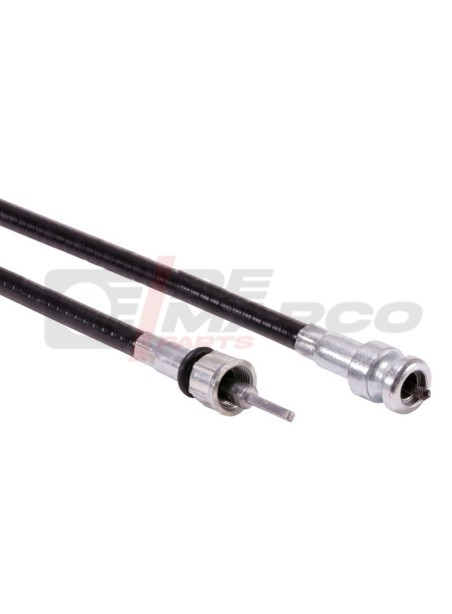 Cable de cuentakilómetros negro para vehículos de época Renault 4
