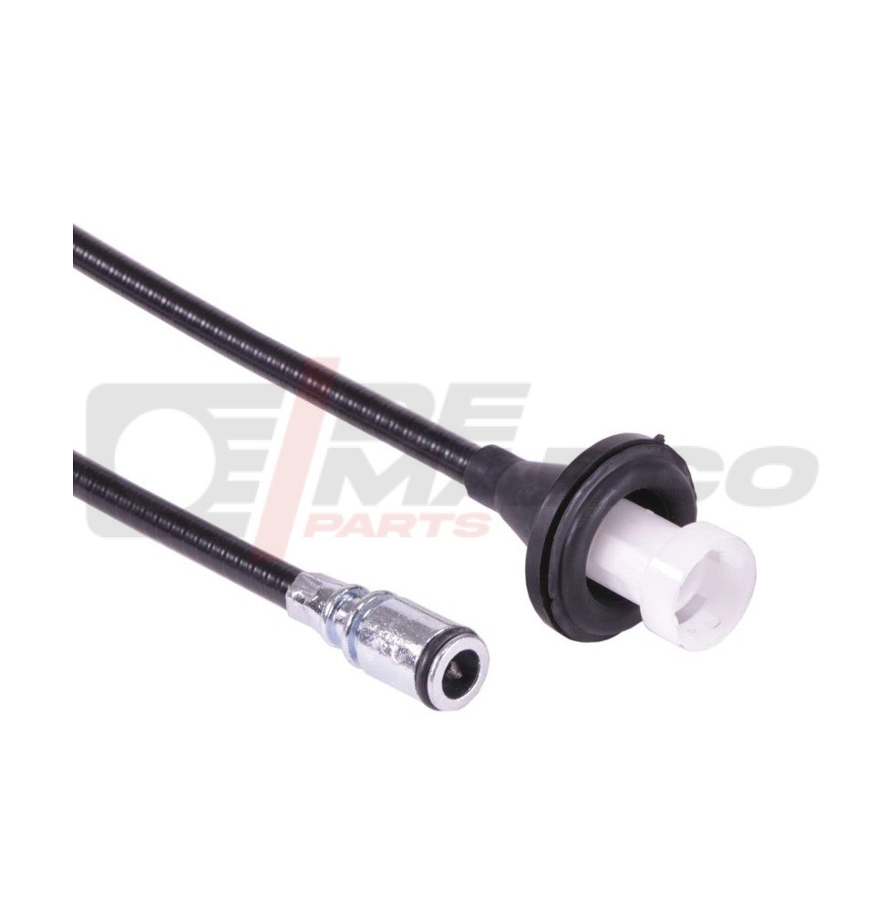 Cable de cuentakilómetros negro para vehículos de época Renault 4