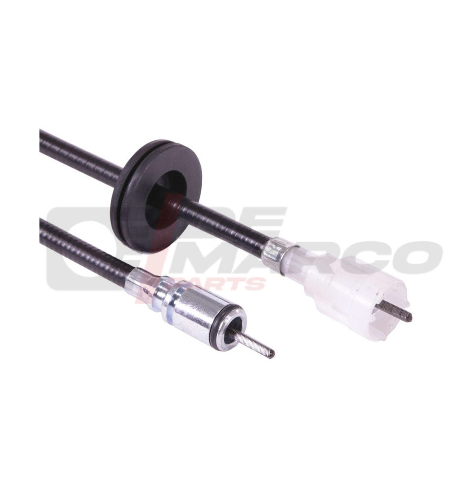 Cable de cuentakilómetros negro para vehículos de época Renault 4