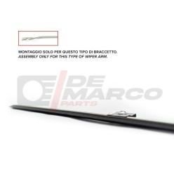 Escobilla limpiaparabrisas cromada para Renault 4