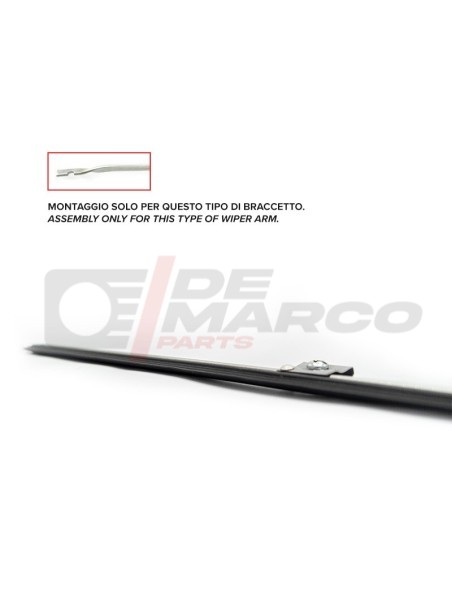 Escobilla limpiaparabrisas cromada para Renault 4