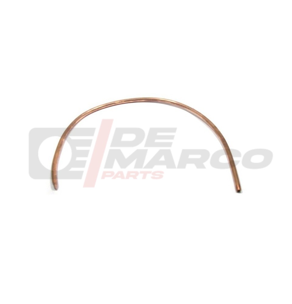 Manguera curva de cobre para gasolina de 1 metro de longitud para vehículos Renault de época