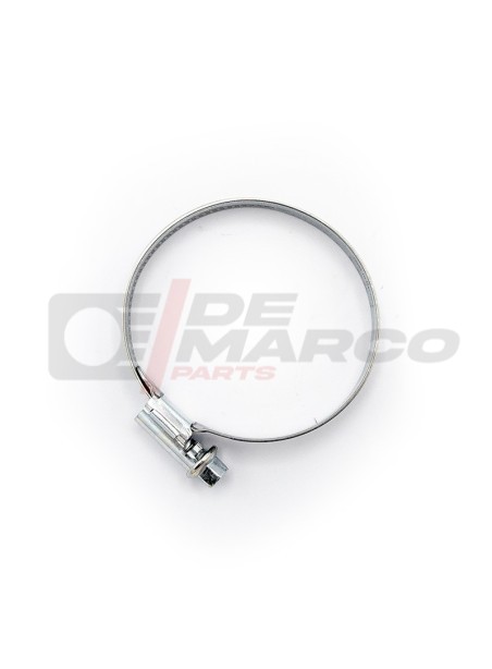 Abrazadera metálica circular para fijar tubos de 40-60 mm de diámetro