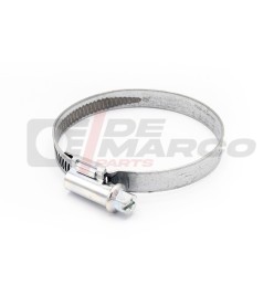 Abrazadera metálica circular para fijar tubos de 40-60 mm de diámetro