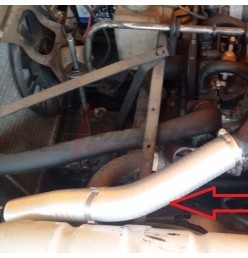 Manguera de precalentamiento de aluminio para caja de filtro de aire para montar en vehículos de época, ejemplo