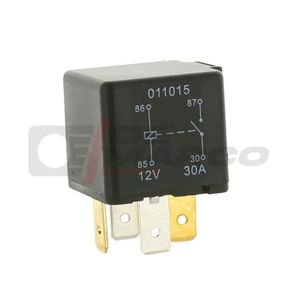 Relé universal 12 voltios 30A