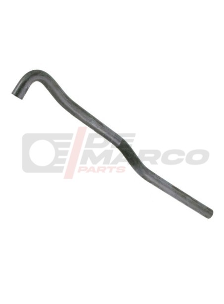 Manguera de radiador derecha para calefactor de vehículo de época Renault 4 de metal resistente