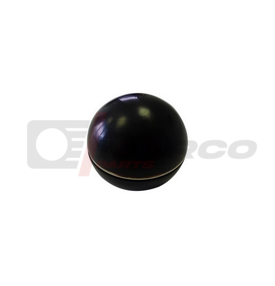 Pomello nero leva cambio con anello cromato per Citroën 2CV, Dyane, Mehari e Ami 6/8 Pomello nero leva cambio con anello cromato per Citroën 2CV, Dyane, Mehari e Ami 6/8
