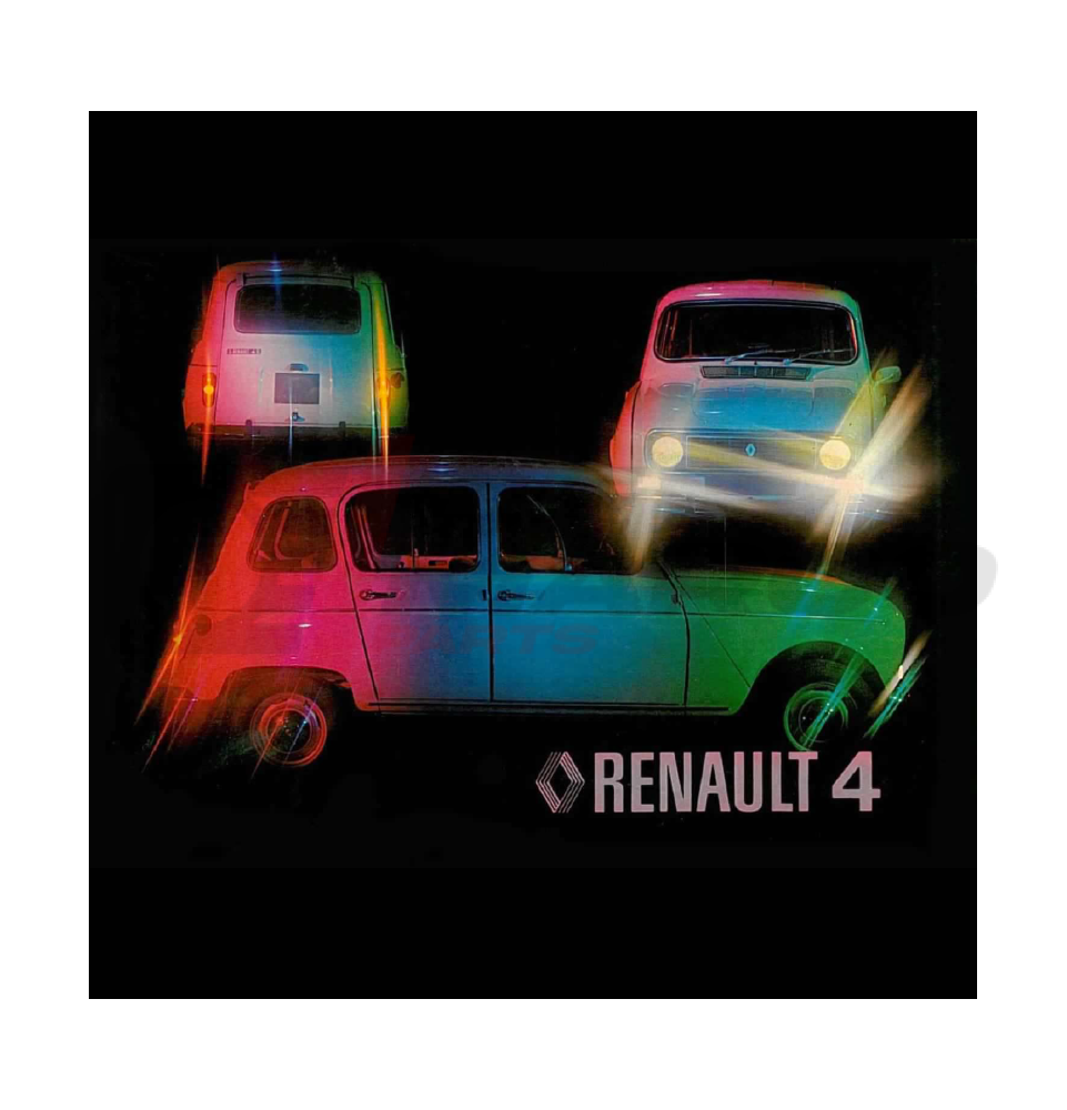 Manual del propietario del Renault 4