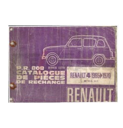 Original Renault parts catalogue PDF R4 845cc eR4 F4