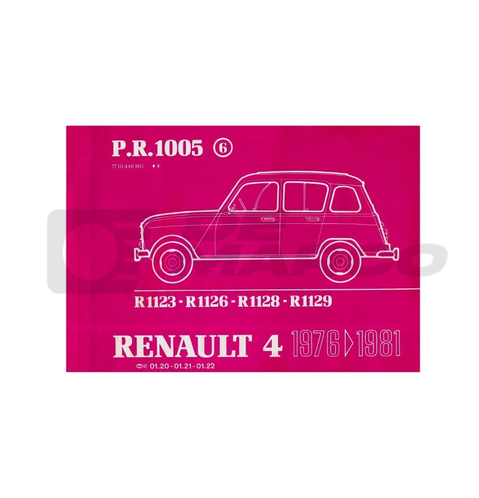 Original Renault parts catalogue PDF R4 845cc and 1108cc Original Renault parts catalogue PDF R4 845cc and 1108cc