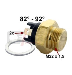 Bombilla del interruptor térmico del ventilador de refrigeración para vehículos antiguos