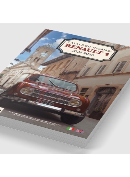 Tapa del catálogo de piezas de recambio Renault 4 2024-2025 De Marco Parts